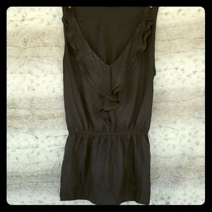 Express Silky Grey Blouse